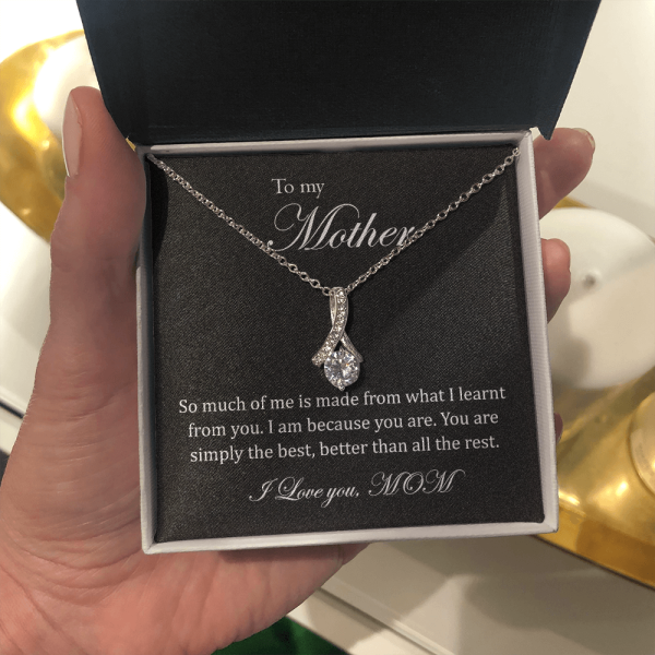 You are simply the best alluring necklace for mom, to my mother daughter necklace, gift for mom from daughter and son