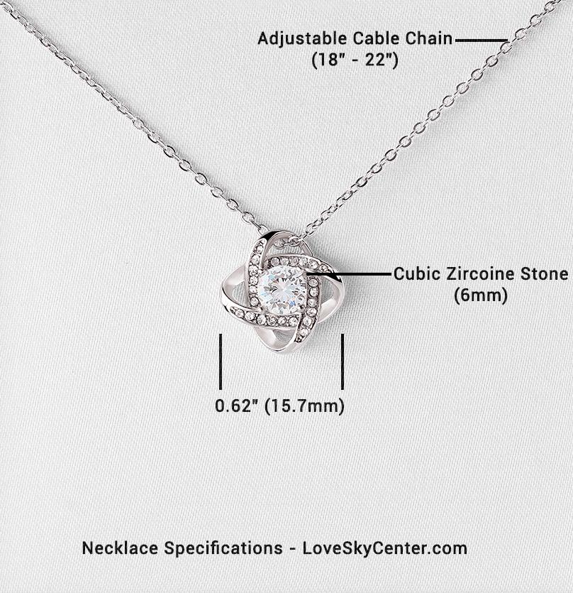 Love Knot Necklace Specification